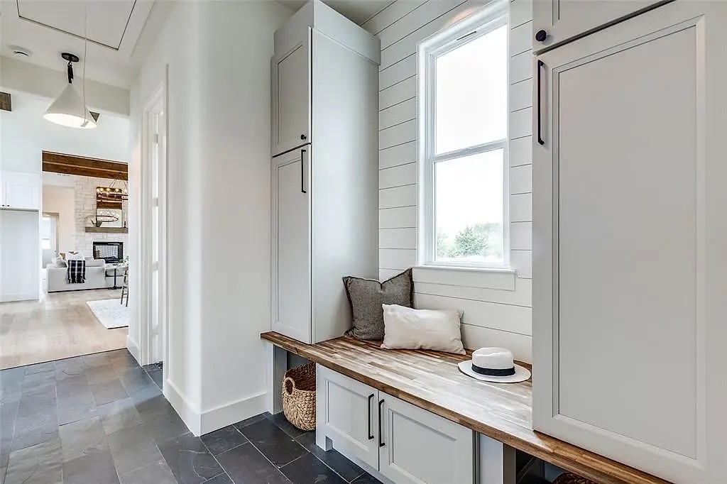 The Morgan mudroom
